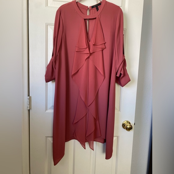 BCBGMaxAzria flowy midi dress Size S/M - Picture 5 of 7